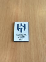 ملصق مادي الهلال مع الاسم