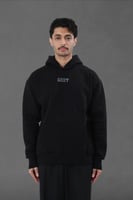 هودي أسود Unisex black hoodie