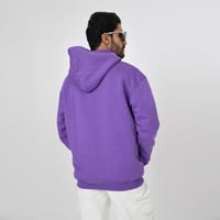Unisex purple hoodie