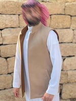 سديري دبل فيس جملي فاتح وبيج