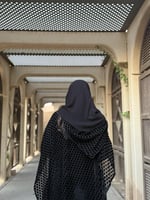 عباية شتوية مخمل