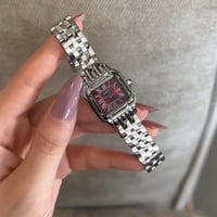 ساعة نسائيه من الستيل بميناء كرزي - Cherry