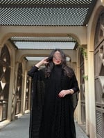 عباية شتوية مخمل