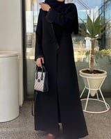 عبايه بليزر راقية تصميم جديد