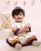 فستان بطبقات الشالكي