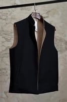 سديري وجهين جوخ بيج وأسود