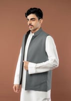 سديري جوخ لون اسود/رمادي