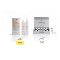 فيولا امبولات تساقط الشعر + مجموعة تكثيف الشعر بتق...