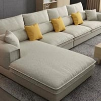 كنب زاوية أمريكي بتصميم بسيط