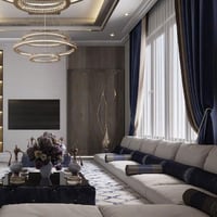 كنب بتصميم زاوية واسع