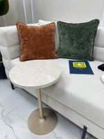 طقم طاولات 5 قطع بديل الرخام