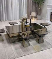 طقم طاولات 7 قطع ارضي