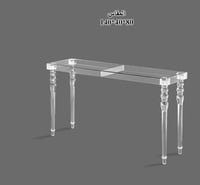 مدخل استقبال اكريليك شفاف