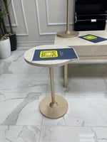 طقم طاولات 5 قطع بديل الرخام