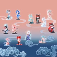 مجموعة AZURA Ethereal Realm: Mythical Beasts