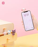 مجموعة Sanrio Guardian Meow Squad Series Lying Bea...