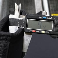 hookgrip Long Neoprene Knee Sleeves 9mm (pair)