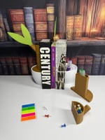 Booknook فاخر – دعم ذكي وأناقة مكتبية