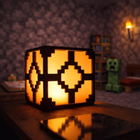 Minecraft مصباح ماين كرافت ريستون