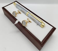 طقم رجالي قلم مع كبك انيق وفخم