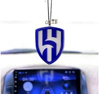 تعليقة كريليك بشعار نادي الهلال السعودي