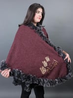 شال نسائي شتوي بلاسم متجر الزين