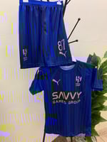 طقم الهلال الجديد 2026 نسخت اللاعبين بشعار كاس الع...