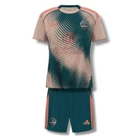 طقم النادي الاهلي السعودي الجديد بجميع الرعايات