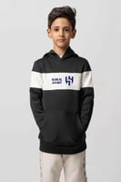 هودي الهلال الجديد اسود ولادي - هودي شتوي