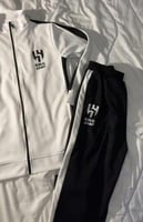 طقم الهلال الجديد سويتر مع سروال طويل لون اسود- مت...