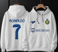 هودي نادي النصر اللون الابيض