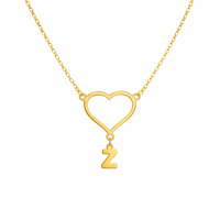 سلسال مطلي ذهب بالاسم او(بحرف)