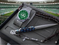 طقم فاخر نادي الاهلي – ساعة + قلم + سبحة