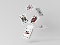 ورق 52 بلوت (أبيض) - 6 حبات