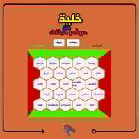 لعبة خلية سباق الحروف و مجالات - نسخة 2025