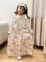 مخور وجلابية طقم الام وبنتها لون بني