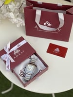 ساعه رجاليه فضي