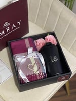 بوكس شتوي نسائي وردي