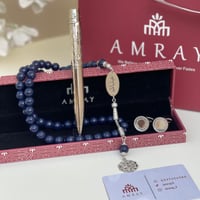 بكج فخم سبحه وقلم وكبك بالاسم