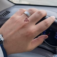 خاتم رجالي مطفي