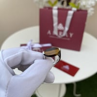 خاتم ملكي عين النمر فضه