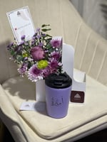 كوب بالاسم وورد