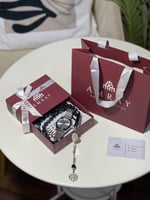 بكج ساعه وسبحه مموج