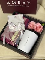 بوكس شتوي نسائي وردي