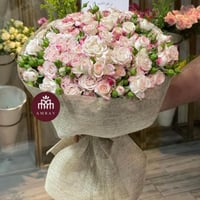 باقة ورد بيبي روز طبيعي للرياض فقط