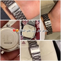 ساعه رجاليه كلاسيك فضي