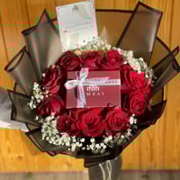 بوكيه ورد طبيعي للرياض فقط