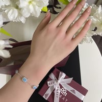 سواره نسائيه فضي بسماوي