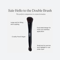 Saie The Double-Ended Sculpting Brush