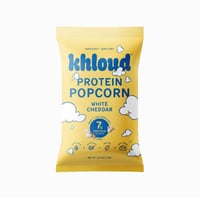Khloud white cheddar protein popcorn
